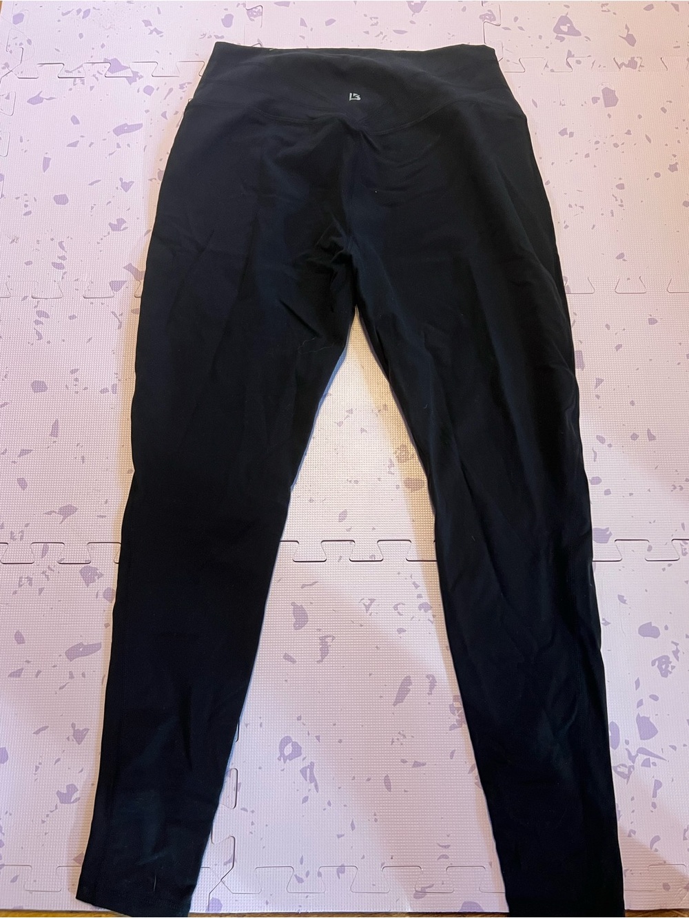 BuffBunny Black High-Waist Leggings - Picture 2 of 3